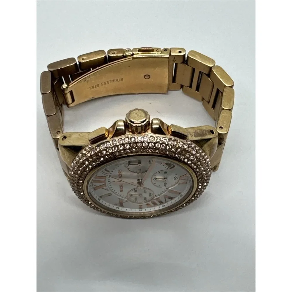 Michael Kors Camille MK5636 Womens Gold Stainless Steel Analog Dial Watch JNA867